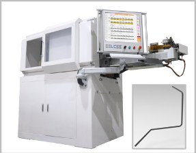 Bending machine forming a 3D preform