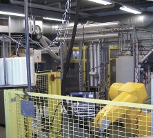 First experimental high-volume composites set-up, EPFL Switzerland